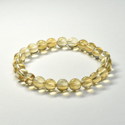 シトリン ブレスレット 7.5mm #SC094