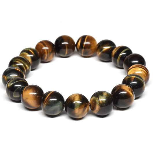 ゼブラタイガーアイ ブレスレット 12mm #SD011