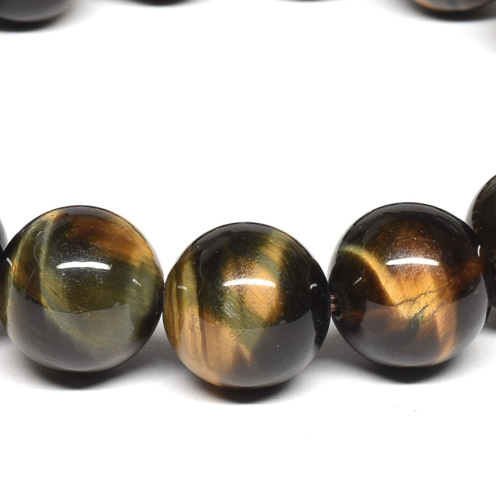 ゼブラタイガーアイ ブレスレット 12mm #SD012
