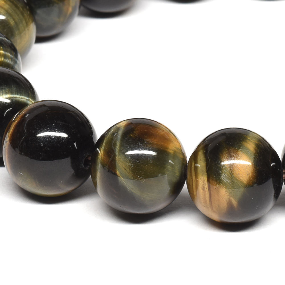 ゼブラタイガーアイ ブレスレット 12mm #SD012