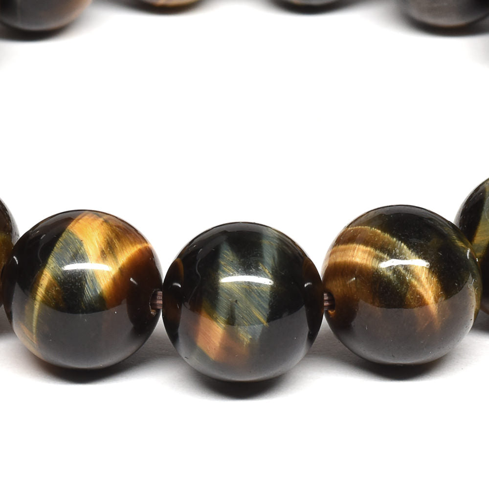 ゼブラタイガーアイ ブレスレット 12mm #SD013