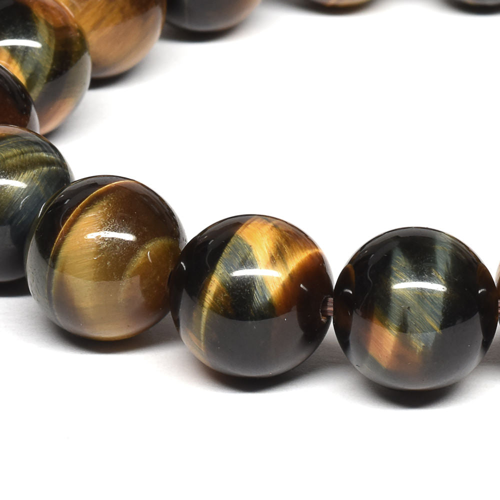 ゼブラタイガーアイ ブレスレット 12mm #SD013