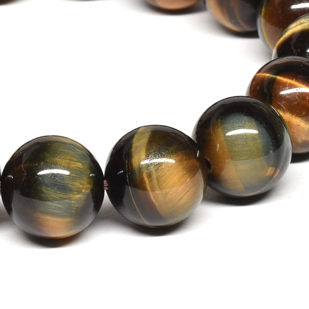 ゼブラタイガーアイ ブレスレット 12mm #SD013