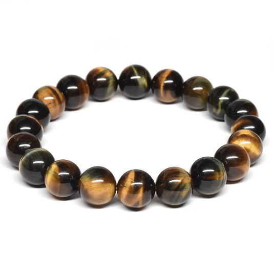ゼブラタイガーアイ ブレスレット 10mm #SD014