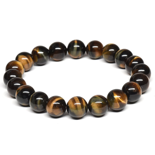 ゼブラタイガーアイ ブレスレット 10mm #SD018