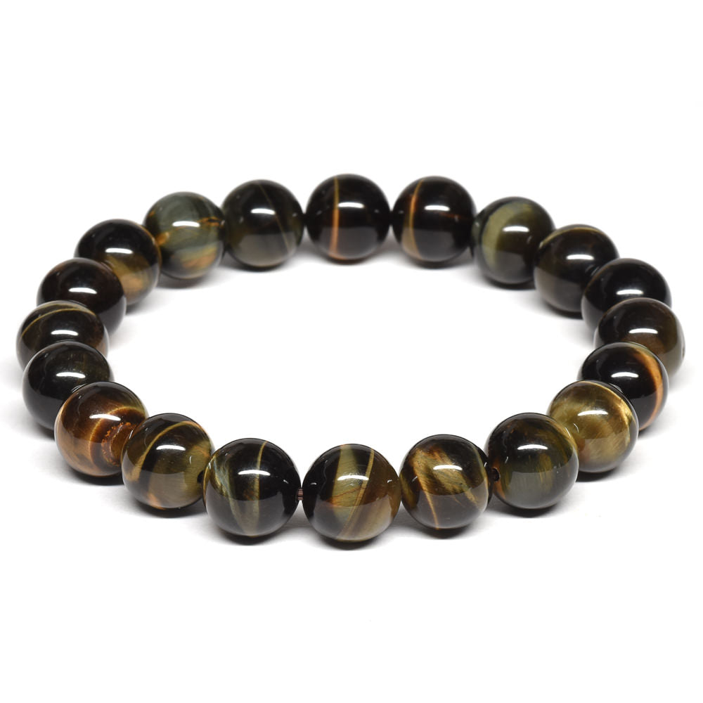 ゼブラタイガーアイ ブレスレット 10mm #SD020