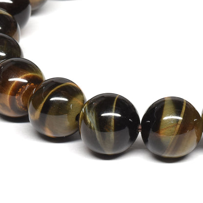 ゼブラタイガーアイ ブレスレット 10mm #SD020