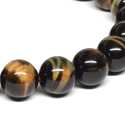 ゼブラタイガーアイ ブレスレット 10mm #SD020
