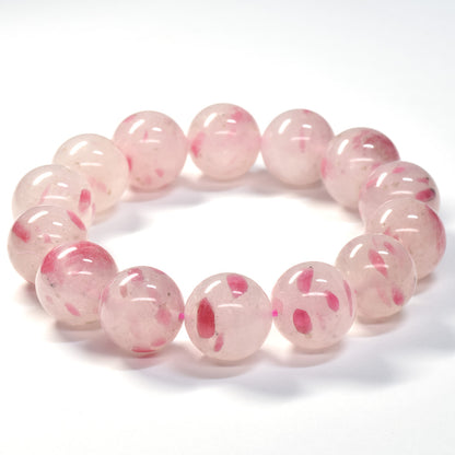 サクラロードナイトシリカ ブレスレット 14.5ｰ15mm #SD029