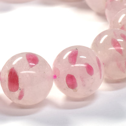 サクラロードナイトシリカ ブレスレット 14.5ｰ15mm #SD029
