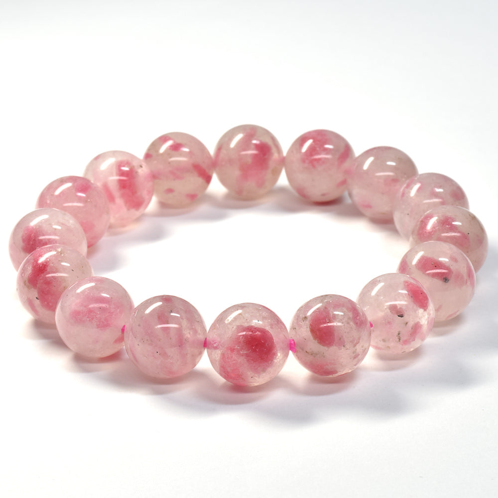 サクラロードナイトシリカ ブレスレット 12.5-13mm #SD030
