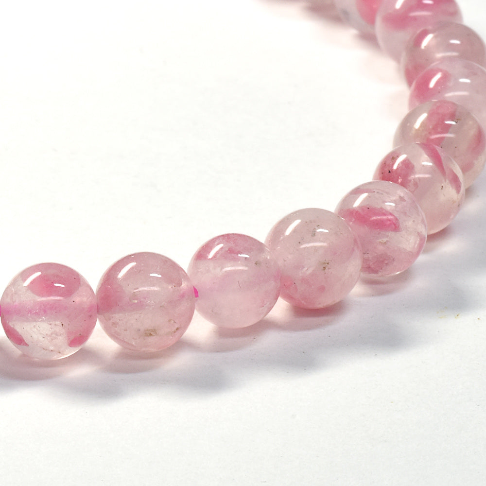 サクラロードナイトシリカ ブレスレット 6.5-7mm #SD033