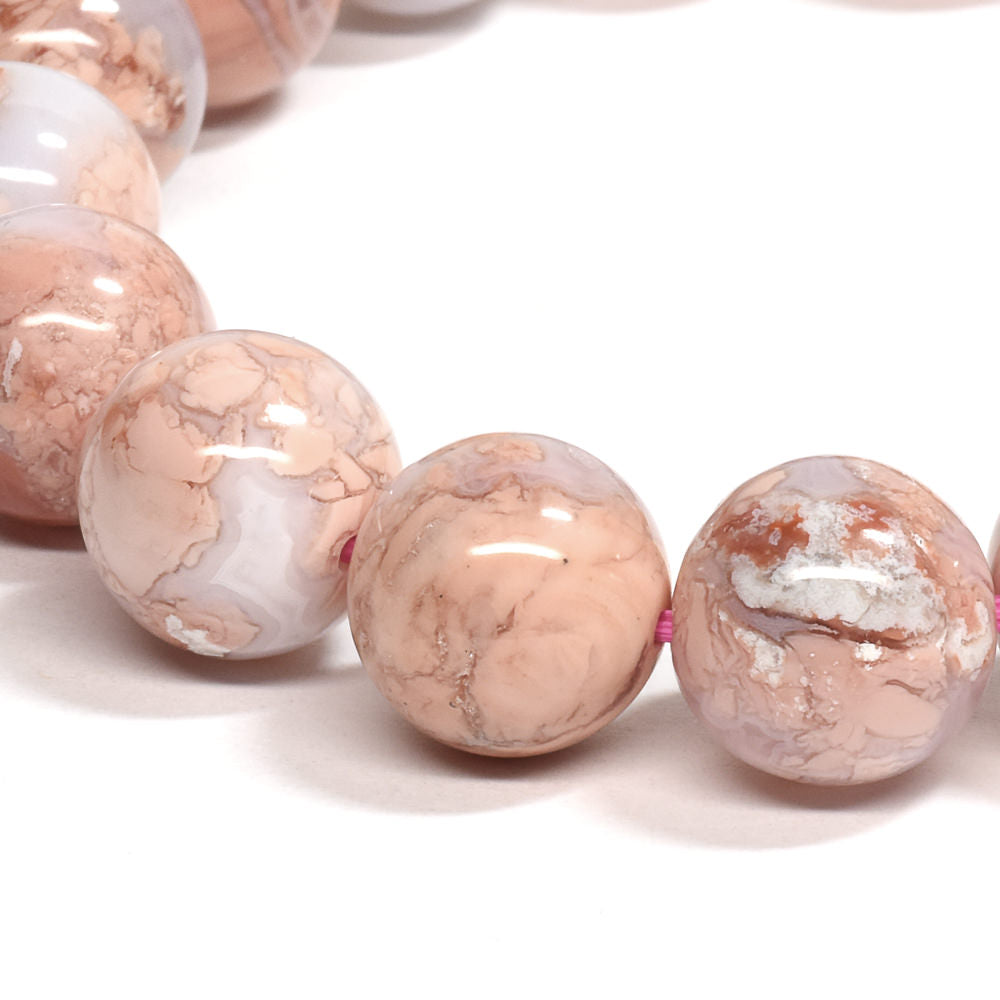 プルームアゲート ブレスレット 12-12.5mm #SD041