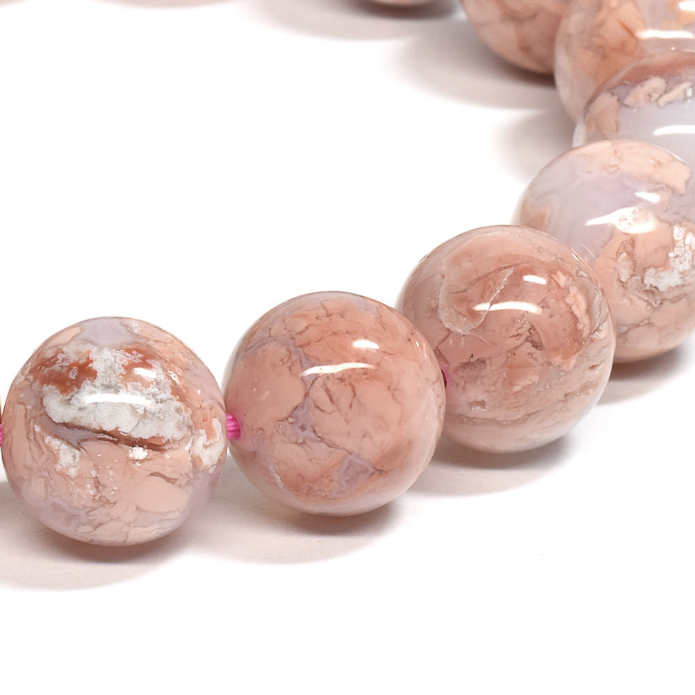 プルームアゲート ブレスレット 12-12.5mm #SD041