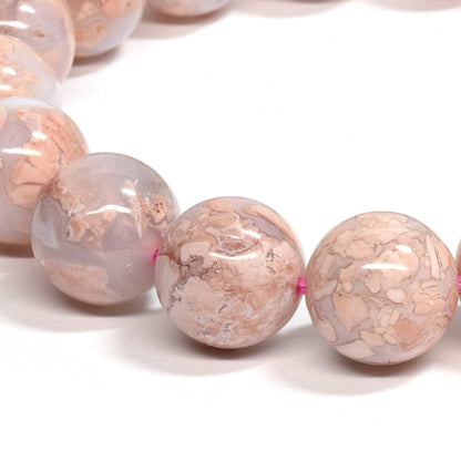 プルームアゲート ブレスレット 12-12.5mm #SD042