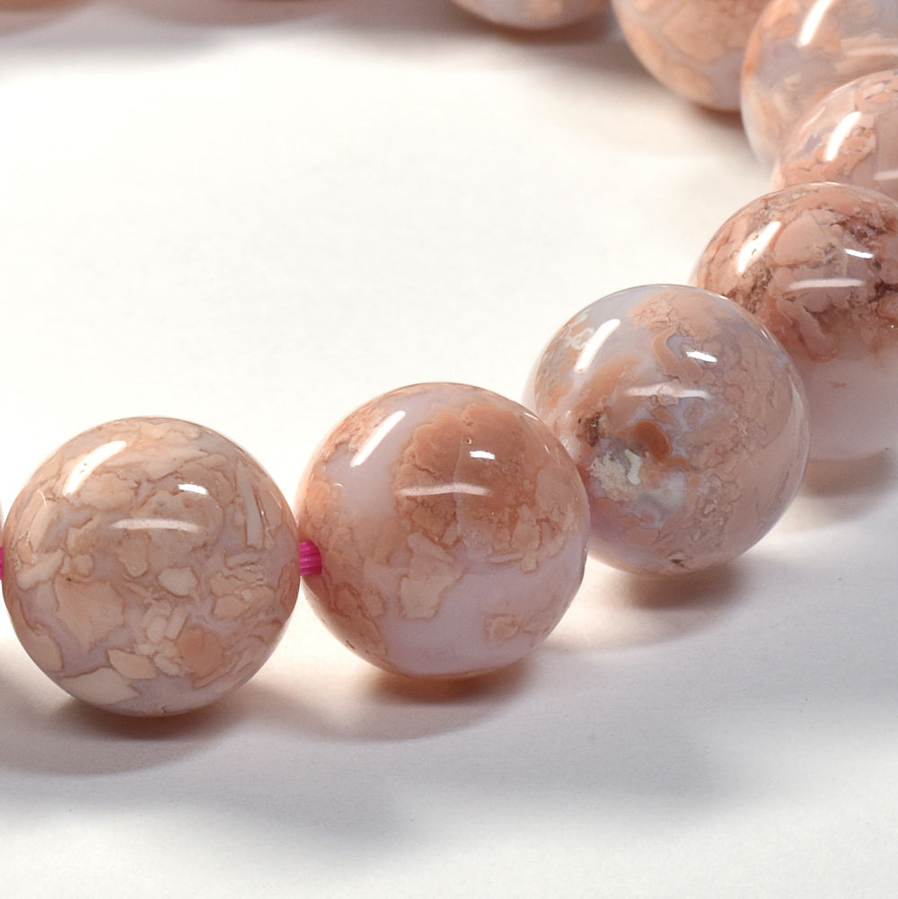 プルームアゲート ブレスレット 12-12.5mm #SD042