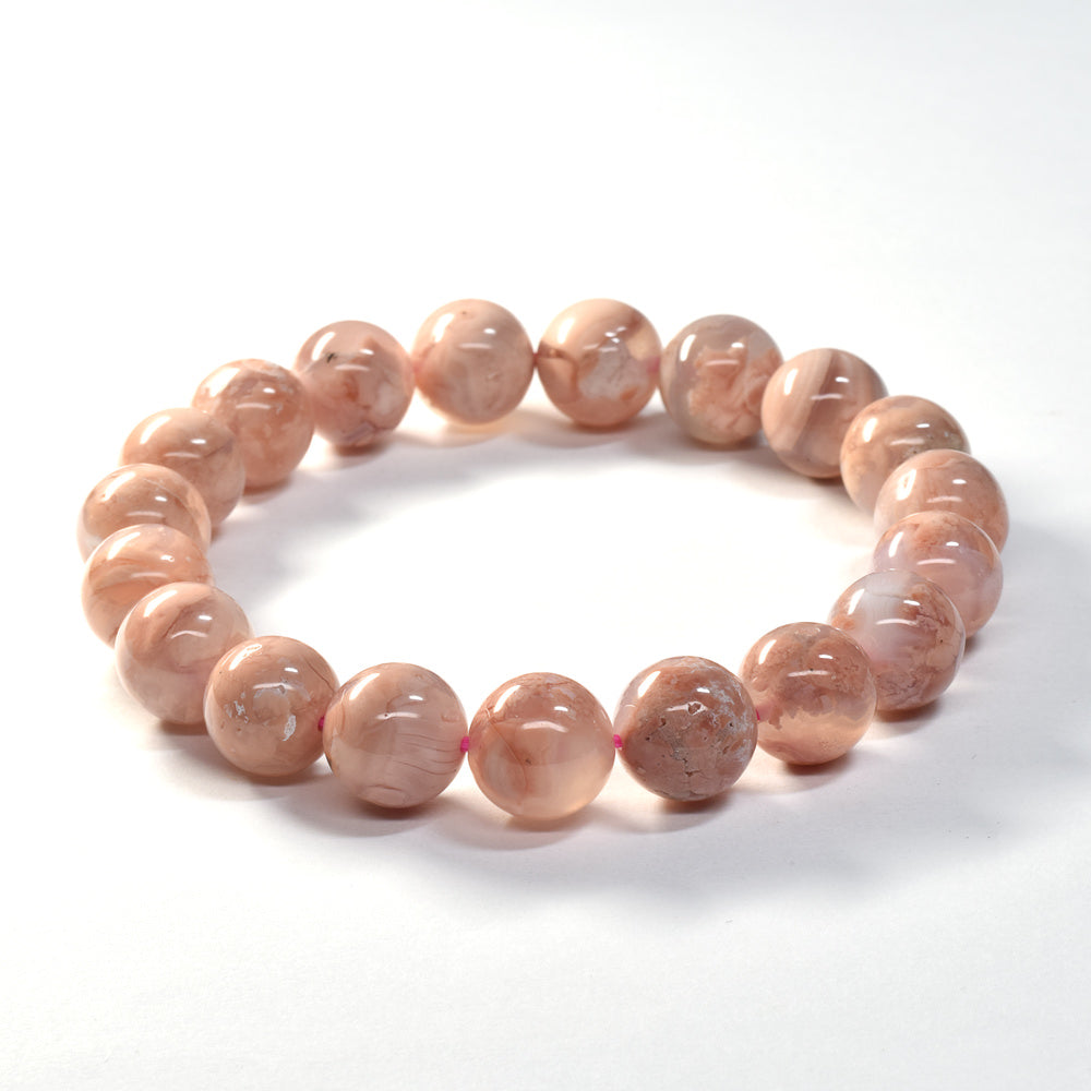 プルームアゲート ブレスレット 10.5mm #SD043