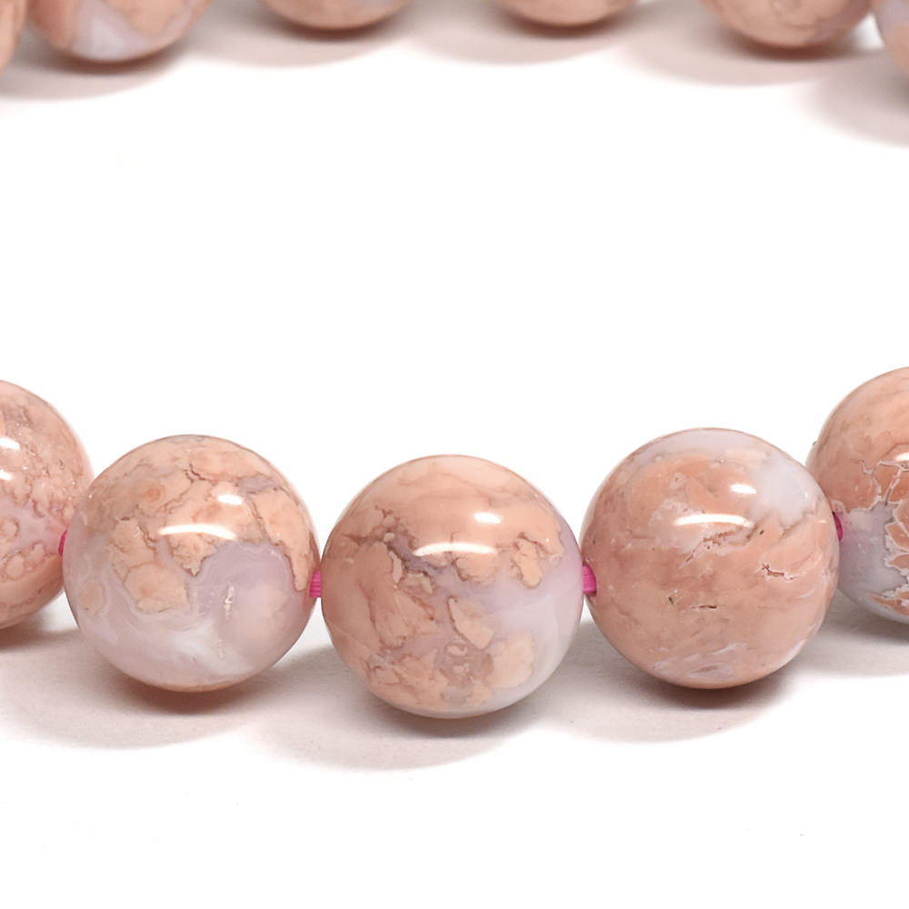 プルームアゲート ブレスレット 10.5mm #SD044