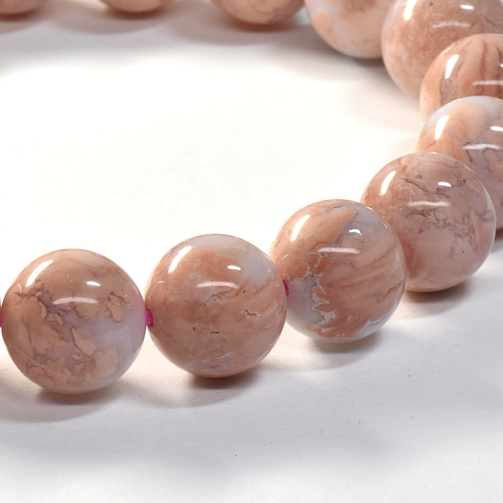 プルームアゲート ブレスレット 10.5mm #SD044