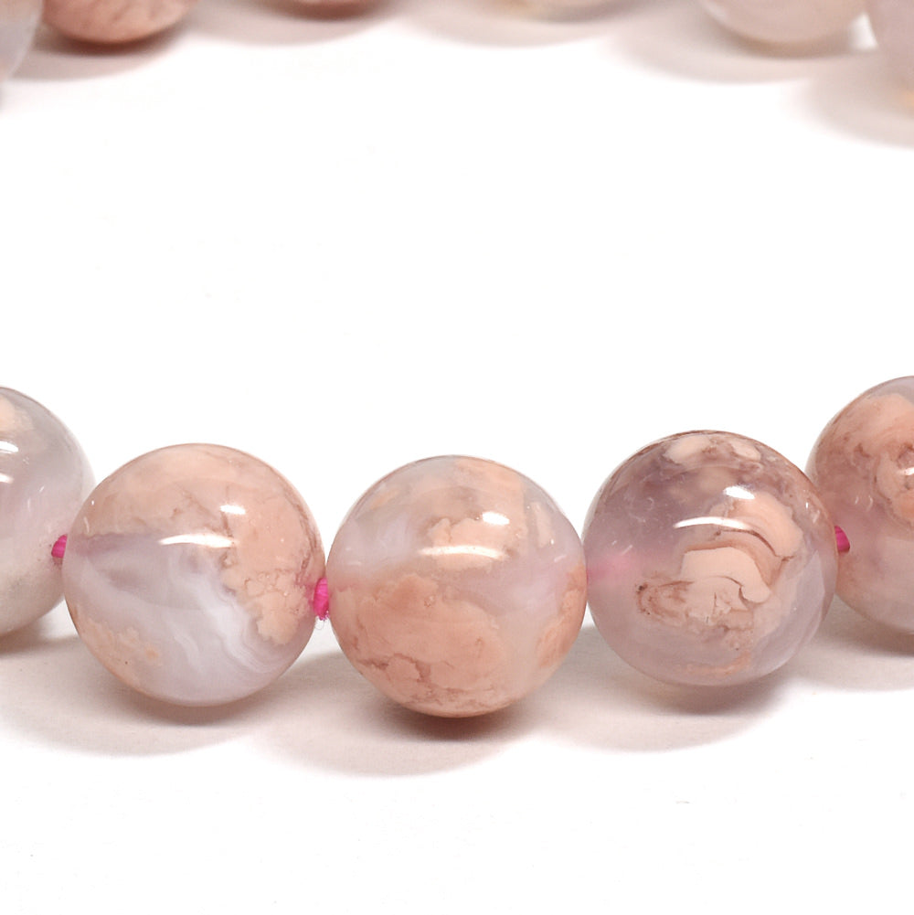 プルームアゲート ブレスレット 10.5mm #SD045