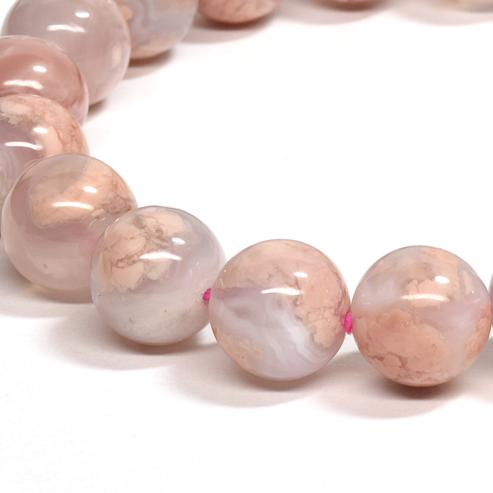 プルームアゲート ブレスレット 10.5mm #SD045