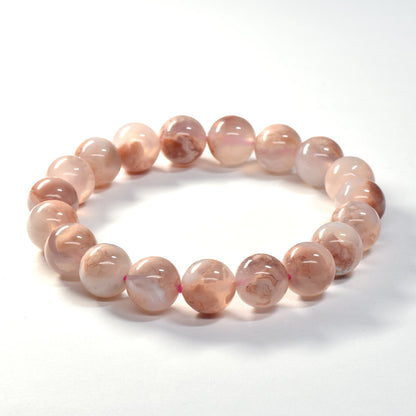 プルームアゲート ブレスレット 10.5mm #SD045