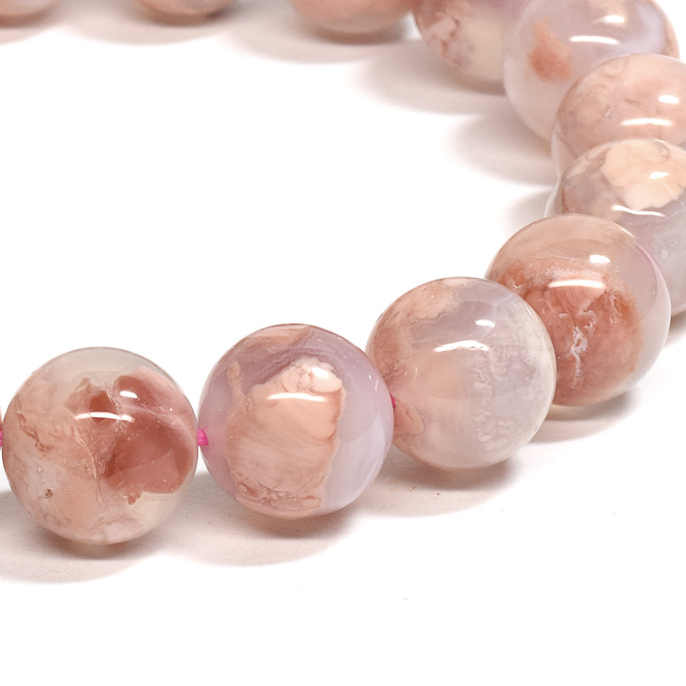 プルームアゲート ブレスレット 10.5mm #SD045