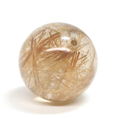 タイチンルチルクォーツ ビーズ 20.1mm #SD064