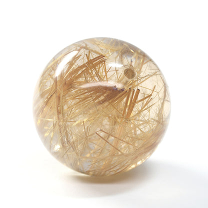 タイチンルチルクォーツ ビーズ 20.1mm #SD064