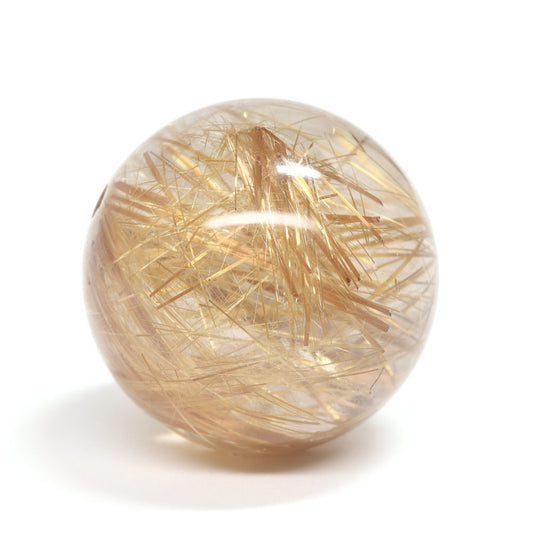 タイチンルチルクォーツ ビーズ 20.1mm #SD064