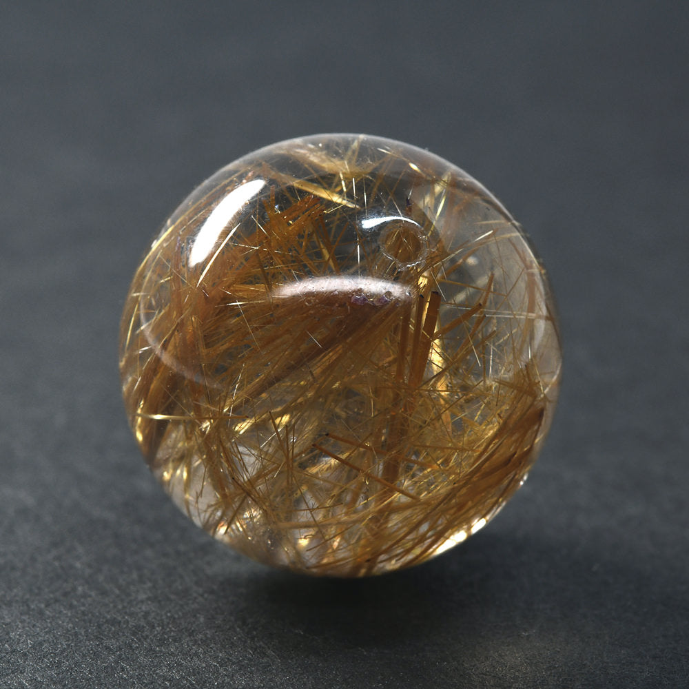 タイチンルチルクォーツ ビーズ 20.1mm #SD064