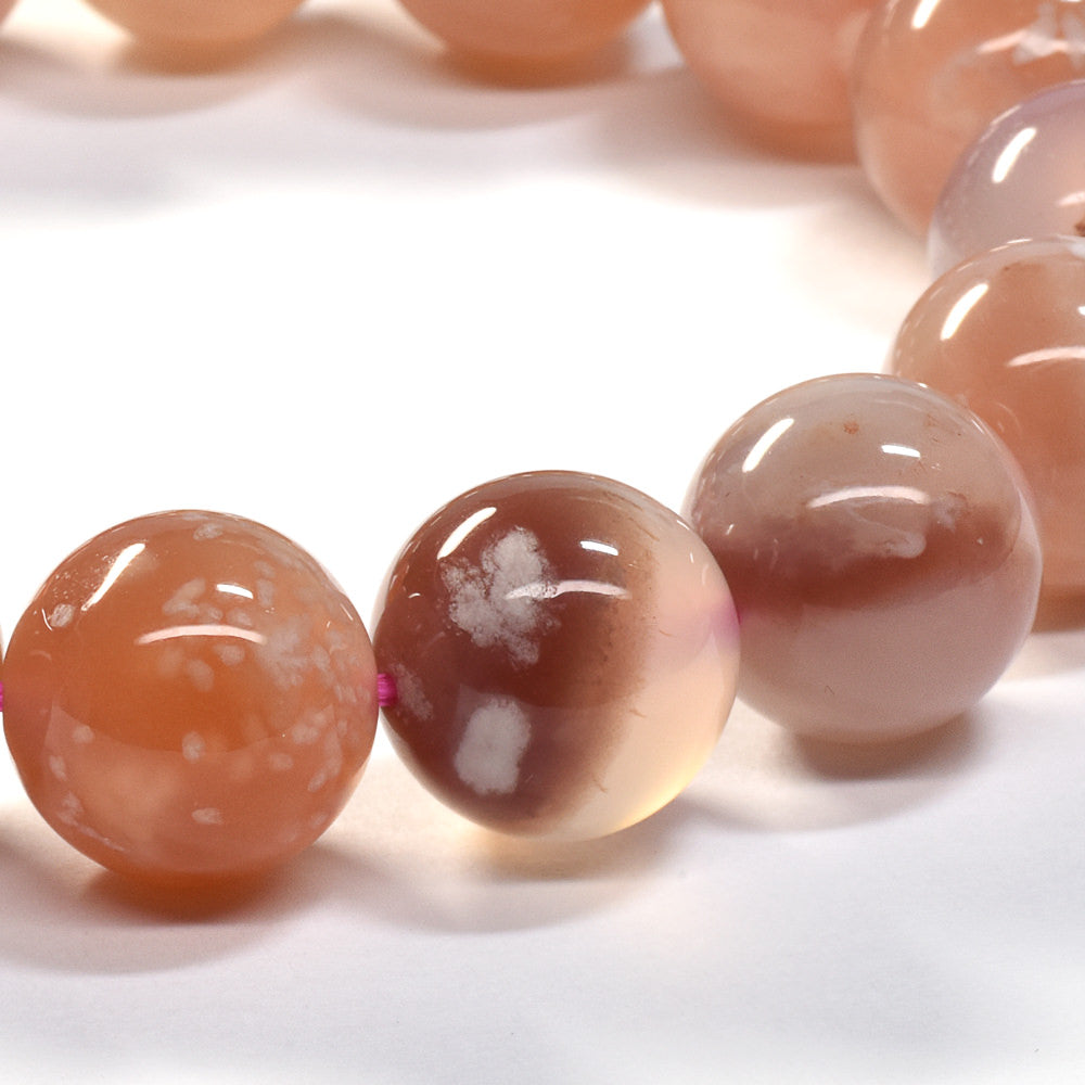 サクラアゲート ブレスレット 12-12.5mm #SD074