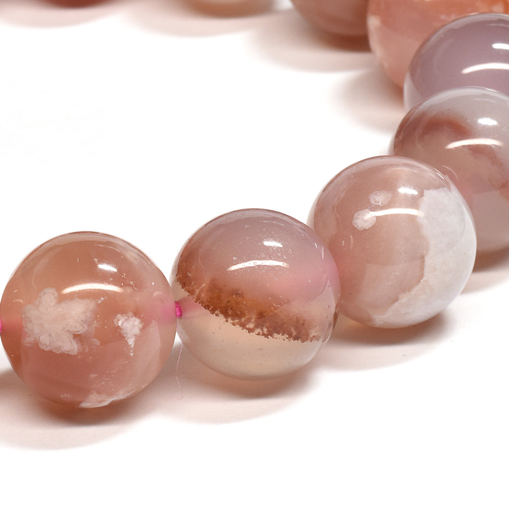 サクラアゲート ブレスレット 12-12.5mm #SD074