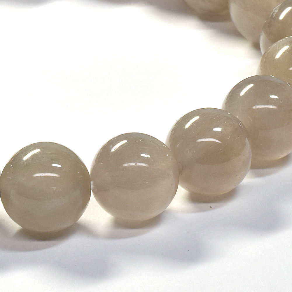 グレーサゲニティックインクォーツ ブレスレット 10.5mm #SD164