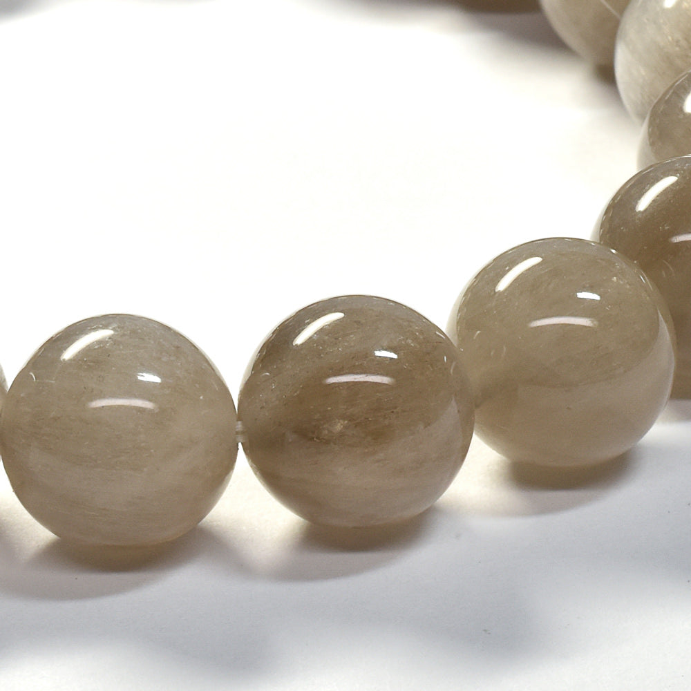 グレーサゲニティックインクォーツ ブレスレット 11.5mm #SD166