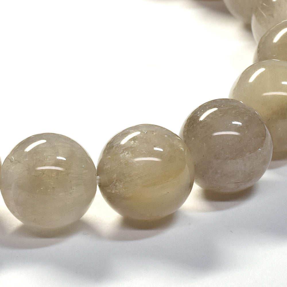 グレーサゲニティックインクォーツ ブレスレット 11.5mm #SD167