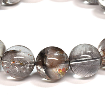 【限定販売】ミックスプラチナルチルクォーツ ブレスレット 12mm #SD517