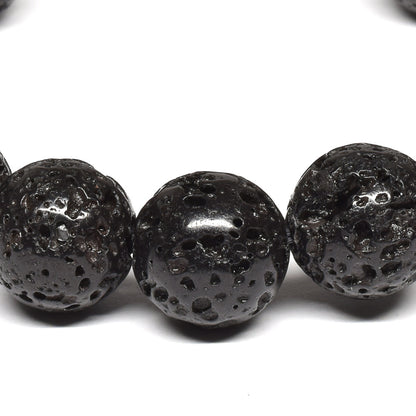 富士山溶岩 ブレスレット 14mm #SE002