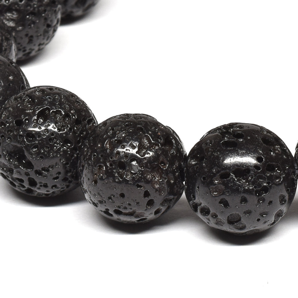 富士山溶岩 ブレスレット 14mm #SE002