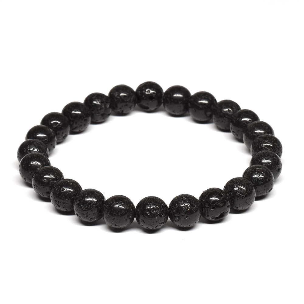 富士山溶岩 ブレスレット 8.5mm #SE008
