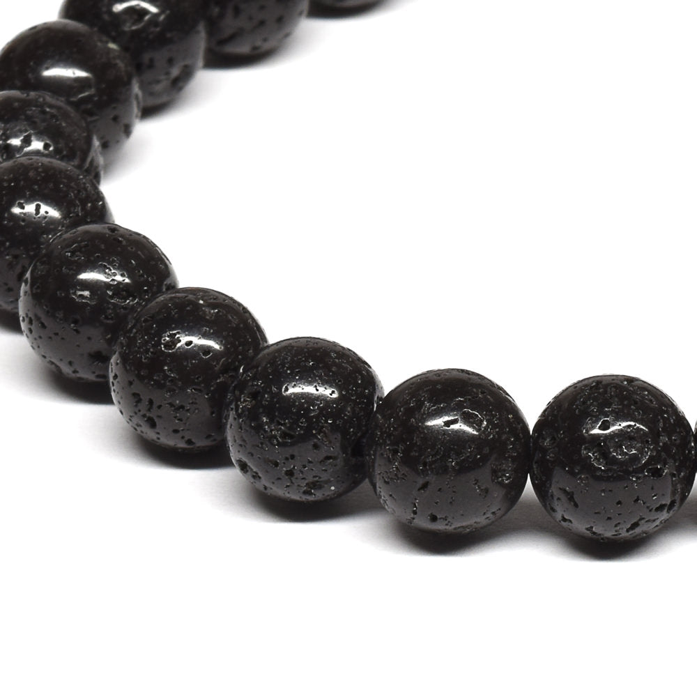 富士山溶岩 ブレスレット 8.5mm #SE008