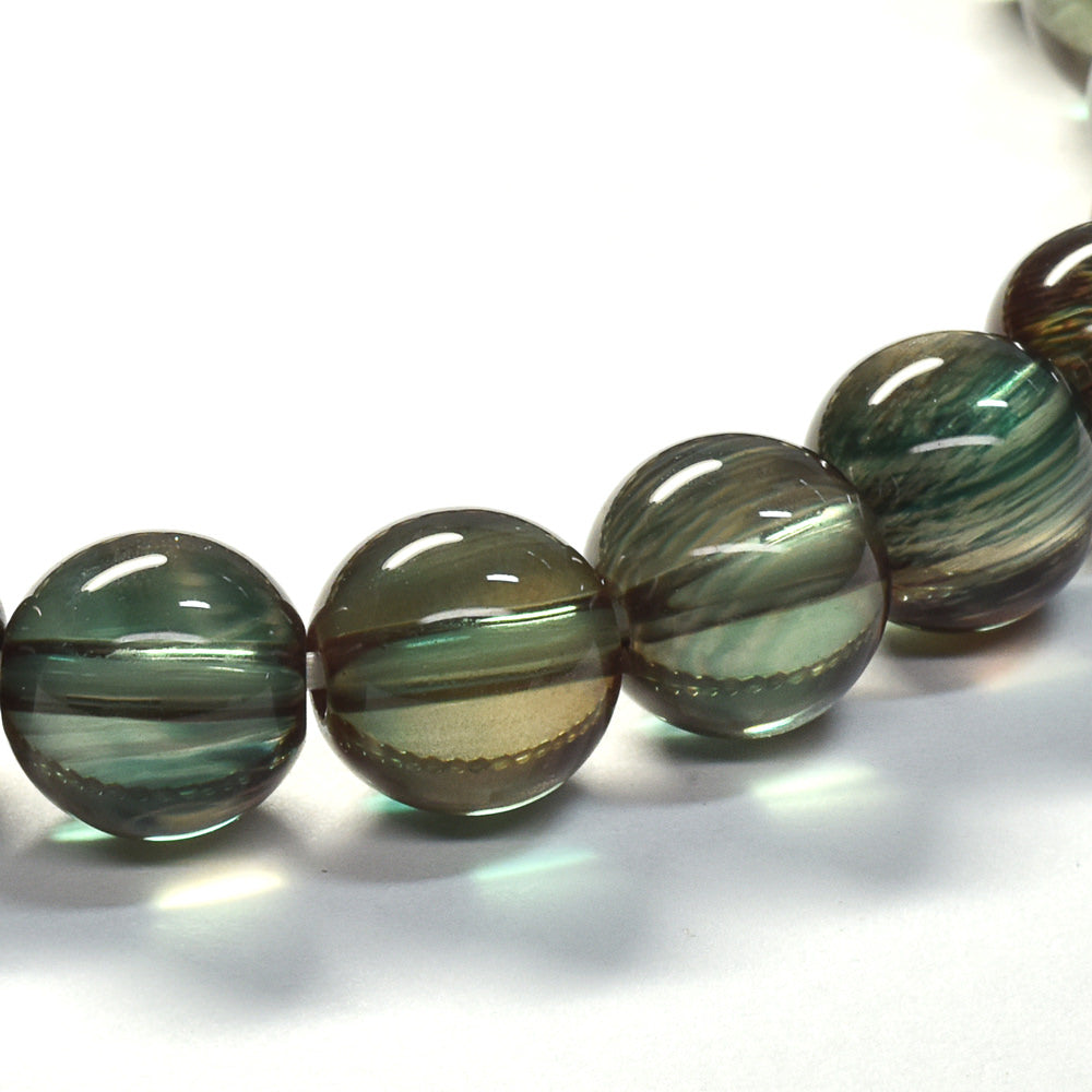 バイカラーアンデシン ブレスレット 8mm #SE040