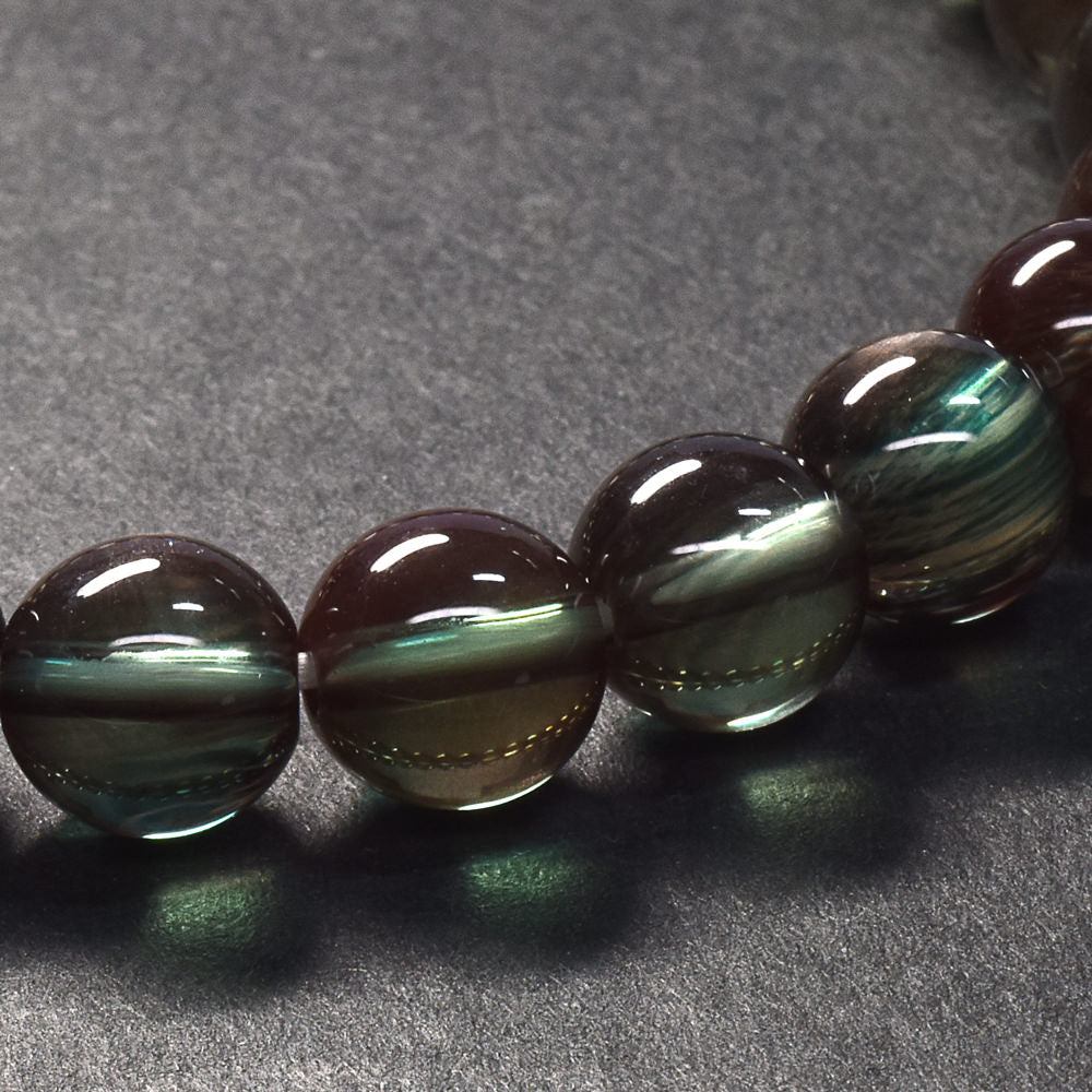 バイカラーアンデシン ブレスレット 8mm #SE040