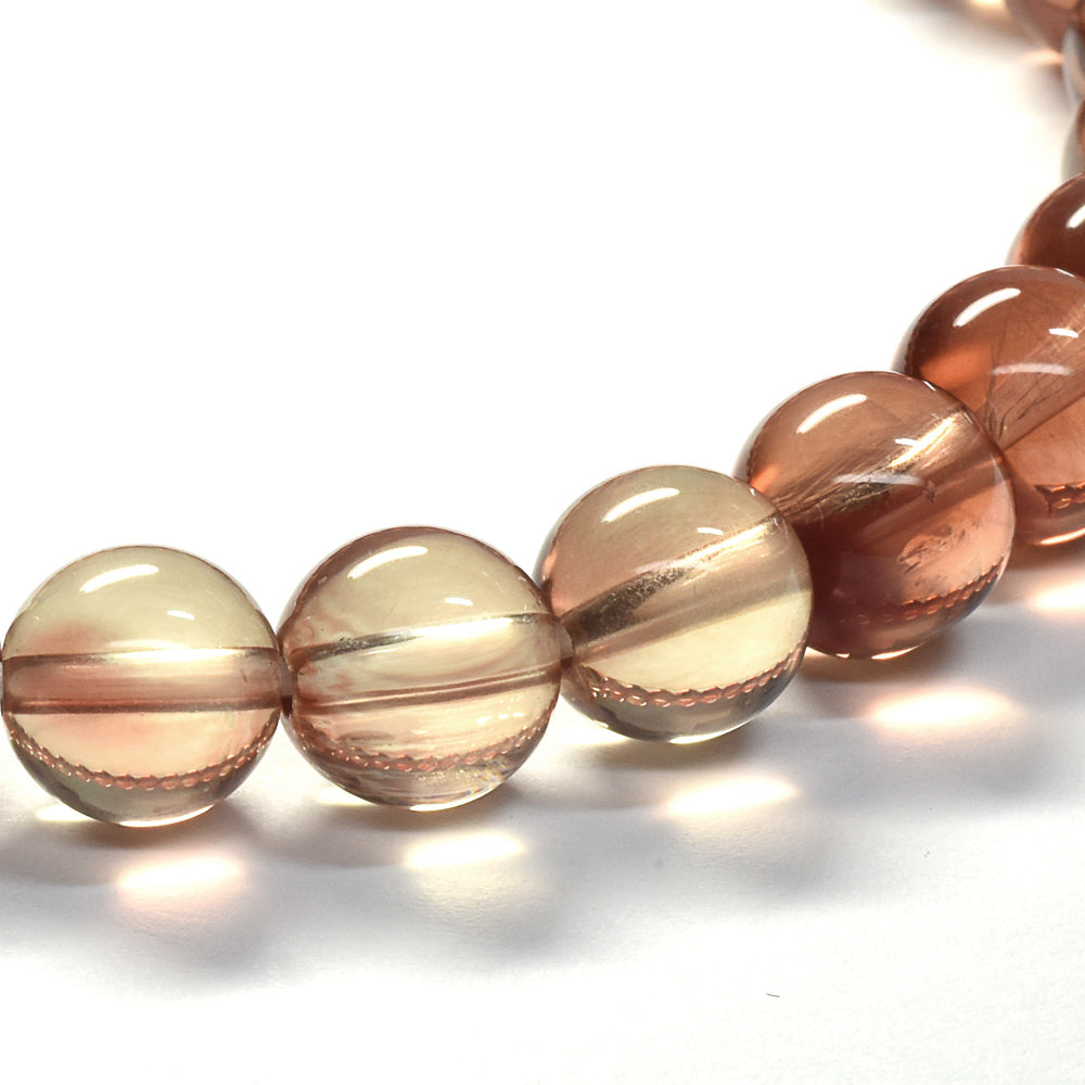 シェリーカラーアンデシン ブレスレット 8mm #SE041