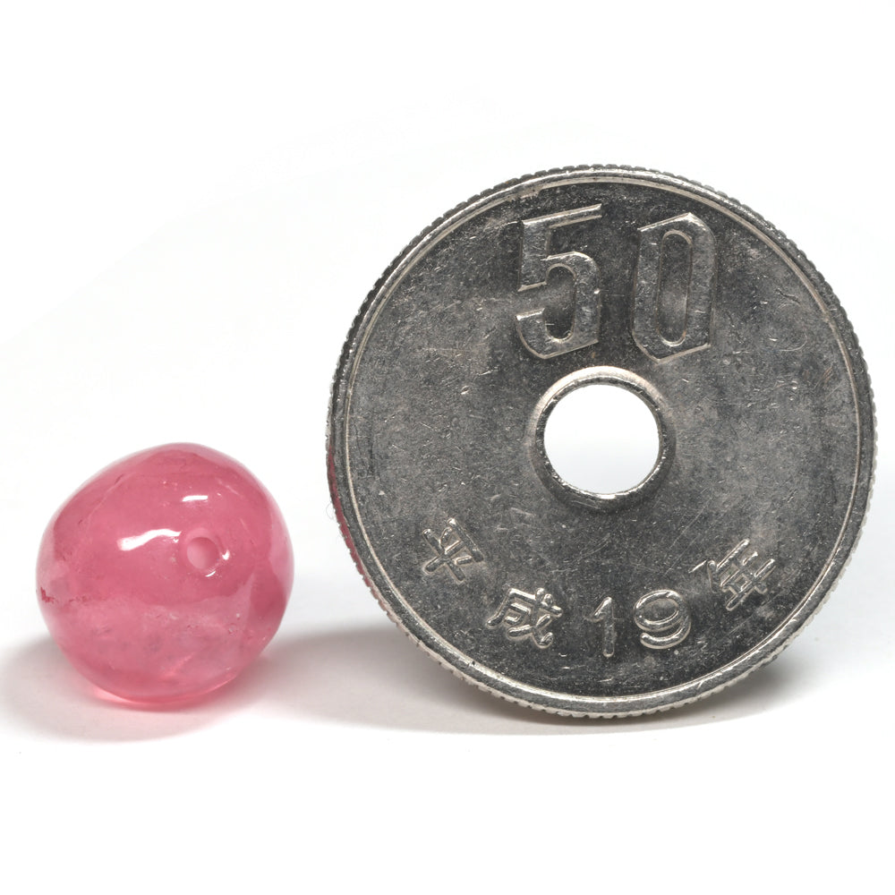 [高品質]スウィートホーム産ロードクロサイト ビーズ 9.8mm #SE043