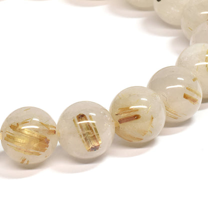 ゴールドルチルクォーツ ブレスレット 10mm #SE049