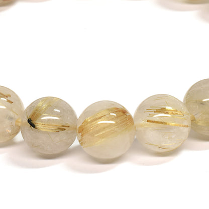 ゴールドルチルクォーツ ブレスレット 10mm #SE051