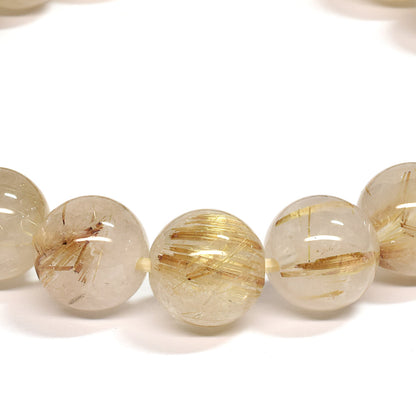 ゴールドルチルクォーツ ブレスレット 10mm #SE053