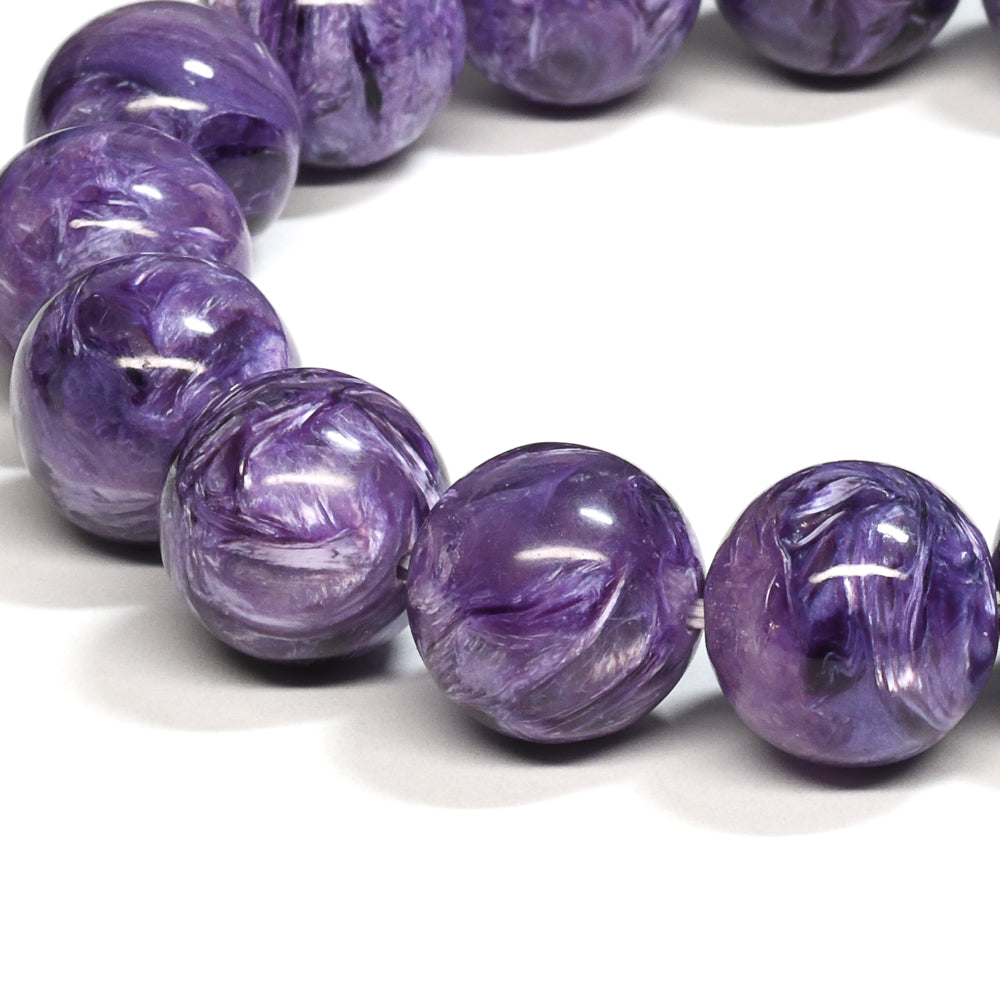 [限定販売] チャロアイトクォーツ ブレスレット 13mm #SE082