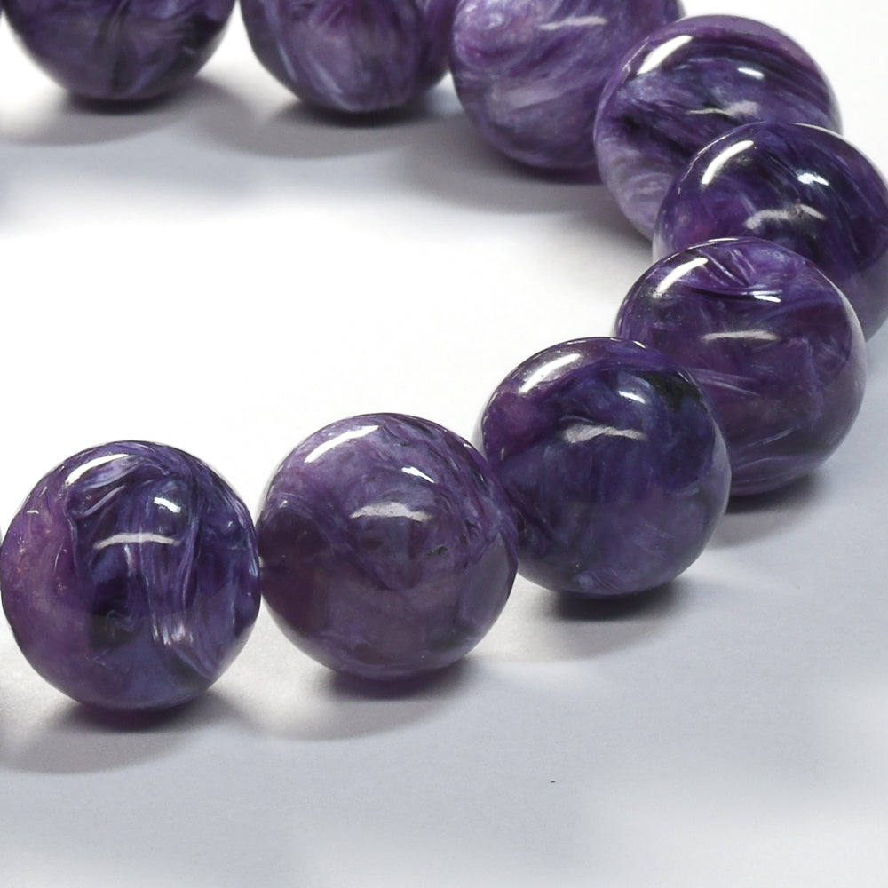 [限定販売] チャロアイトクォーツ ブレスレット 13mm #SE082
